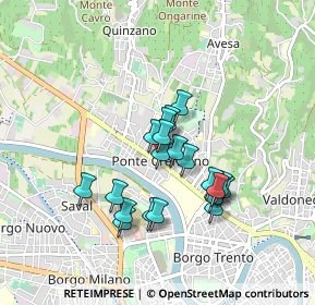 Mappa Via Mameli 160 V, 37124 Verona VR, Italia (0.6995)