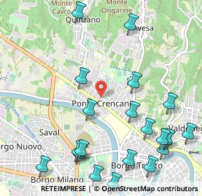 Mappa Via Mameli 160 V, 37124 Verona VR, Italia (1.3455)