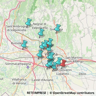 Mappa Via Osoppo, 37124 Verona VR, Italia (5.74688)