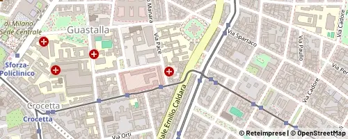 Mappa Milan