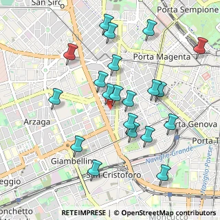 Mappa Via Romolo Gessi, 20146 Milano MI, Italia (0.989)