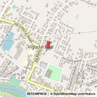 Mappa Via Cesare Battisti, 8, 35010 Vigodarzere, Padova (Veneto)
