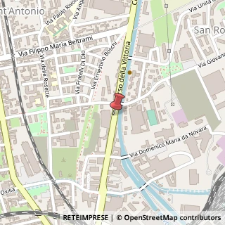 Mappa Corso della Vittoria, 67, 28100 Novara, Novara (Piemonte)