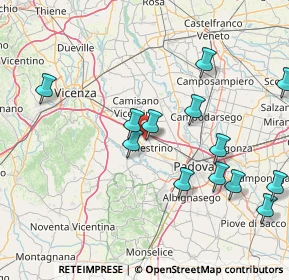 Mappa Via San Giovanni Battista, 35035 Mestrino PD, Italia (17.27462)