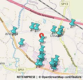 Mappa Via San Giovanni Battista, 35035 Mestrino PD, Italia (1.033)