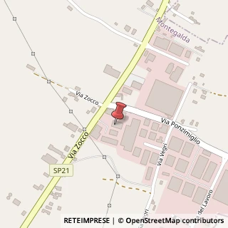 Mappa Via dell'Industria, 3, 36047 Montegalda, Vicenza (Veneto)