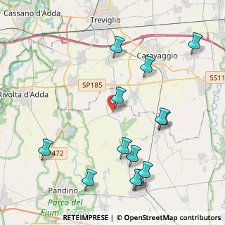 Mappa Via Vincenzo Bellini, 26019 Vailate CR, Italia (4.79)