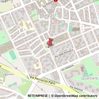 Mappa Via Bartolomeo Cabella,  51, 20152 Milano, Milano (Lombardia)