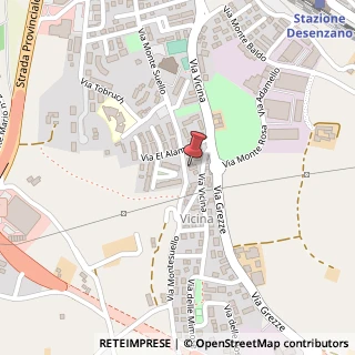 Mappa Via Montesuello, 25015 Desenzano del Garda, Brescia (Lombardia)
