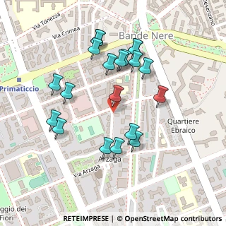 Mappa Via delle Tuberose, 20147 Milano MI, Italia (0.2295)