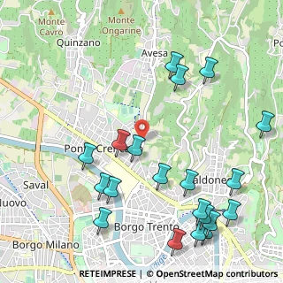 Mappa Via Monte Cimone, 37124 Verona VR, Italia (1.3125)