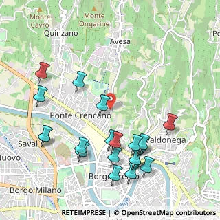 Mappa Via Monte Cimone, 37124 Verona VR, Italia (1.169)