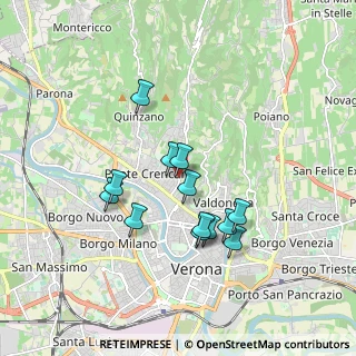 Mappa Via Monte Cimone, 37124 Verona VR, Italia (1.52846)