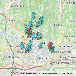 Mappa Via Monte Cimone, 37124 Verona VR, Italia (1.448)