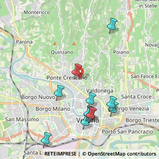 Mappa Via Monte Cimone, 37124 Verona VR, Italia (2.32)