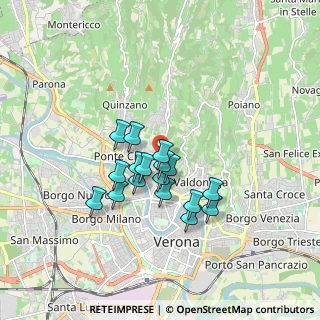 Mappa Via Monte Cimone, 37124 Verona VR, Italia (1.32059)