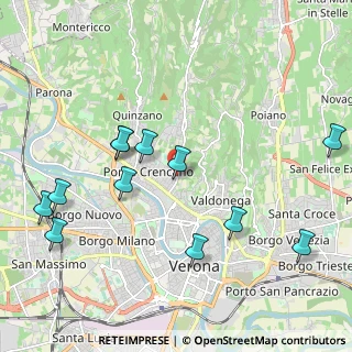 Mappa Via Monte Cimone, 37124 Verona VR, Italia (2.2925)