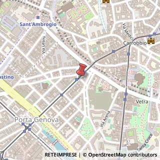 Mappa Corso Genova, 5, 20123 Milano, Milano (Lombardia)