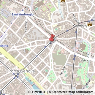 Mappa Corso Genova, 1, 20123 Milano, Milano (Lombardia)