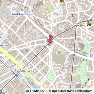 Mappa Corso Genova, 3, 20123 Milano, Milano (Lombardia)