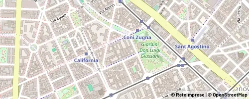 Mappa Milano