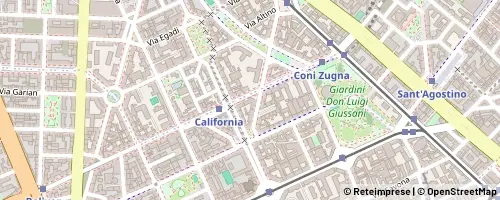 Mappa Milano