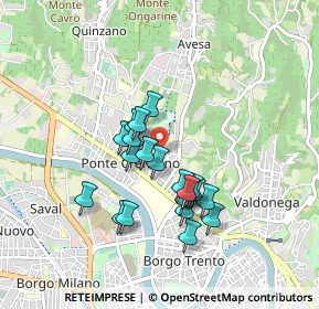 Mappa Via della Pace, 37124 Verona VR, Italia (0.723)