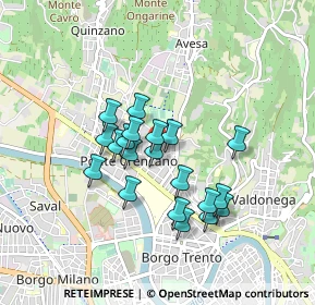 Mappa Via della Pace, 37124 Verona VR, Italia (0.6945)