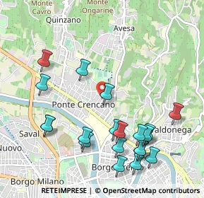 Mappa Via della Pace, 37124 Verona VR, Italia (1.157)
