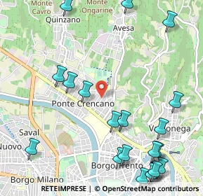 Mappa Via della Pace, 37124 Verona VR, Italia (1.423)