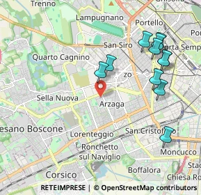 Mappa 20147 Milano MI, Italia (2.15818)