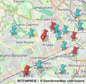 Mappa 20147 Milano MI, Italia (2.32188)