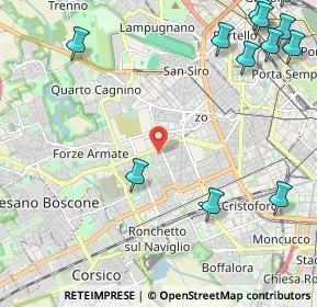 Mappa 20147 Milano MI, Italia (3.19333)