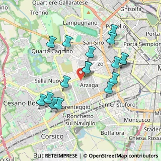 Mappa 20147 Milano MI, Italia (1.81471)