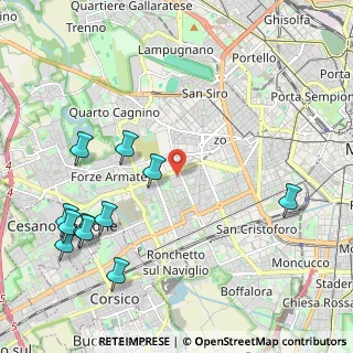 Mappa 20147 Milano MI, Italia (2.61636)