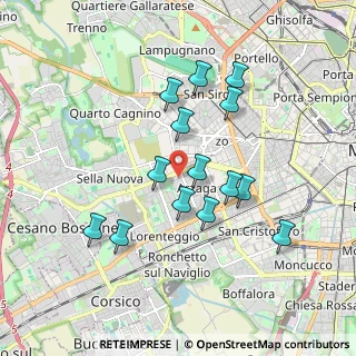 Mappa 20147 Milano MI, Italia (1.66429)
