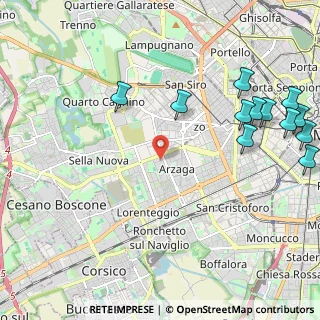 Mappa 20147 Milano MI, Italia (2.78917)
