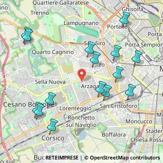 Mappa 20147 Milano MI, Italia (2.45067)