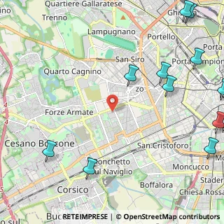 Mappa 20147 Milano MI, Italia (3.38333)
