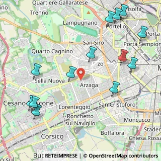 Mappa 20147 Milano MI, Italia (2.68692)