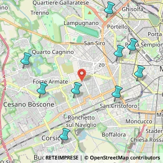 Mappa 20147 Milano MI, Italia (3.02636)