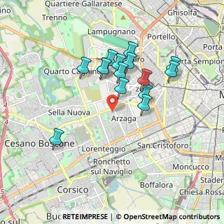 Mappa 20147 Milano MI, Italia (1.58067)