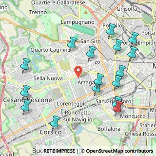 Mappa 20147 Milano MI, Italia (2.48438)