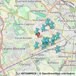 Mappa 20147 Milano MI, Italia (1.44615)