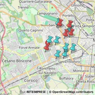 Mappa 20147 Milano MI, Italia (1.63538)