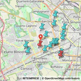 Mappa 20147 Milano MI, Italia (1.86167)