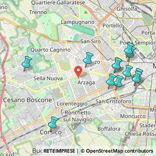 Mappa 20147 Milano MI, Italia (2.47417)