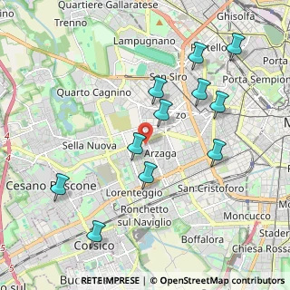 Mappa 20147 Milano MI, Italia (2.06273)