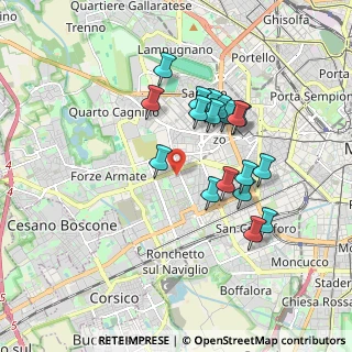 Mappa 20147 Milano MI, Italia (1.60889)