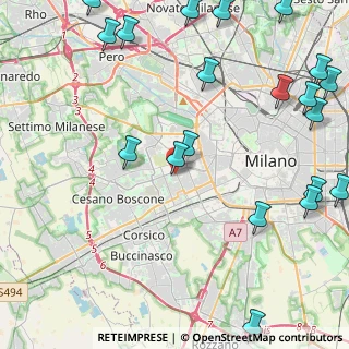 Mappa 20147 Milano MI, Italia (6.2665)